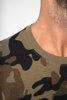 Kariban T-shirt camo korte mouwen