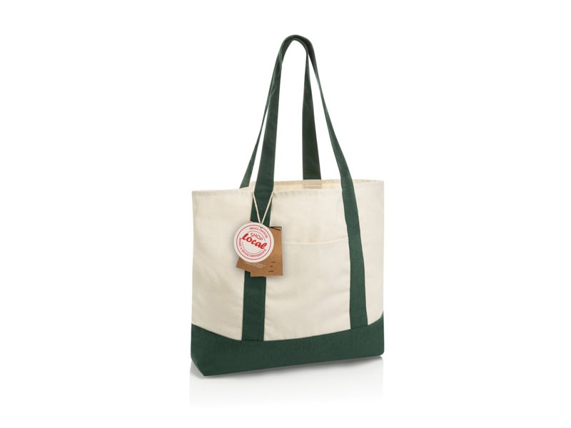 SHOP LOCAL AWARE™ recycled cotton 350gsm Tote bag SHOP LOCAL AWARE™ recycled cotton 350gsm Tote bag