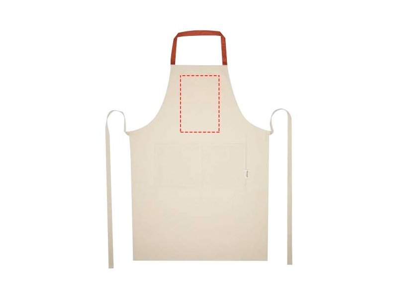 Nia schort van 200 g/m² gerecycled katoen