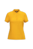 Kariban Piqué-damespolo korte mouwen