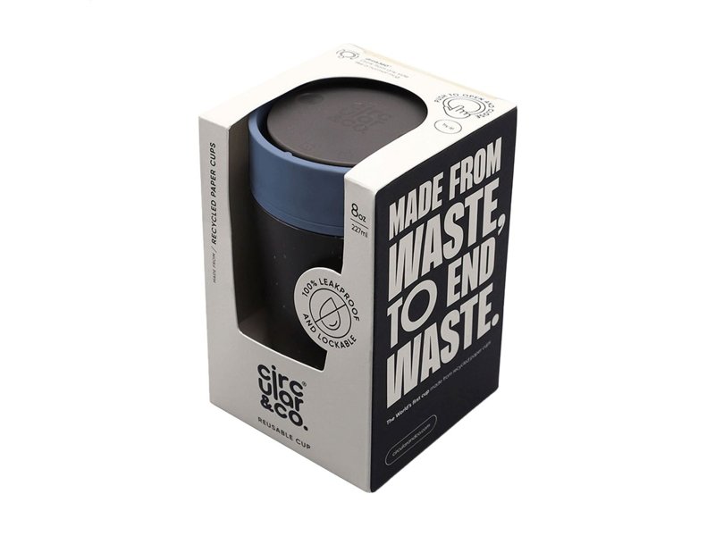 Circular&Co Recycled Coffee Cup 227 ml koffiebeker Circular&Co Recycled Coffee Cup 227 ml koffiebeker