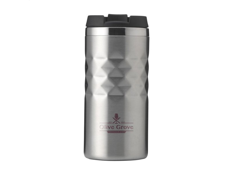 Geometric Mug RCS Recycled Steel 280 ml thermosbeker Geometric Mug RCS Recycled Steel 280 ml thermosbeker