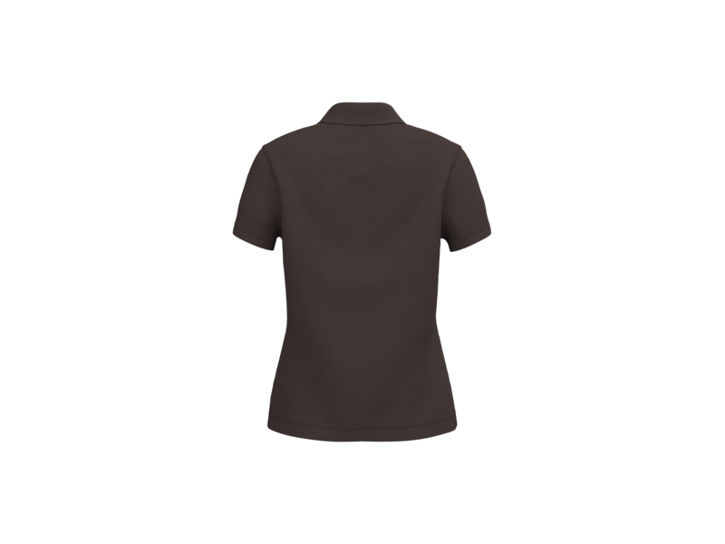 Kariban Piqué-damespolo korte mouwen