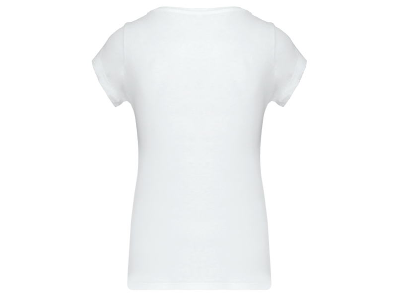 Kariban  Dames-t-shirt korte mouwen met boothals Kariban  Dames-t-shirt korte mouwen met boothals