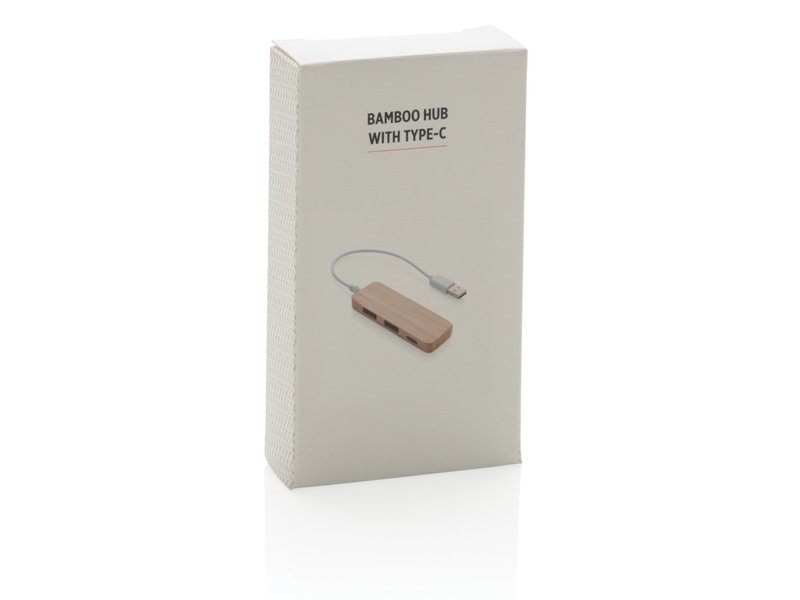 Bamboo hub met type C Bamboo hub met type C