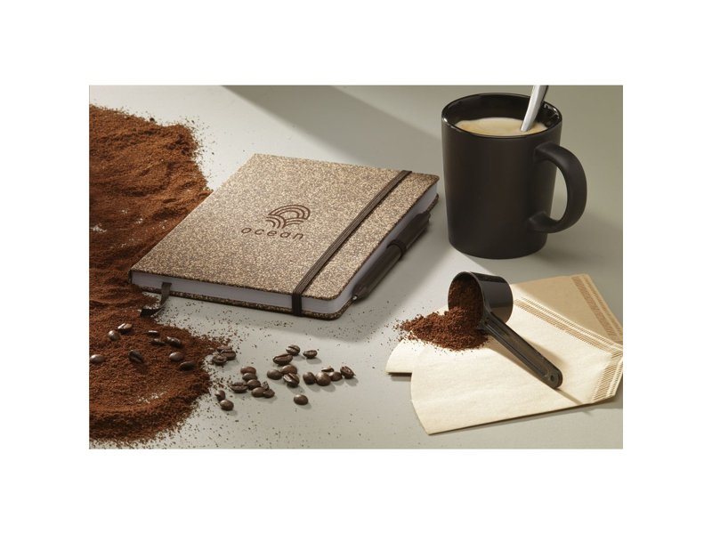 CoffeeGround Cork Notebook A5 notitieboek CoffeeGround Cork Notebook A5 notitieboek