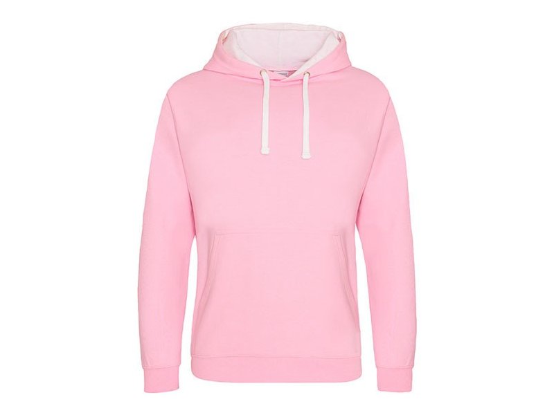 Hooded sweater met kleurige accenten, goedkoop bedrukken van sweaters Hooded sweater met kleurige accenten, goedkoop bedrukken van sweaters