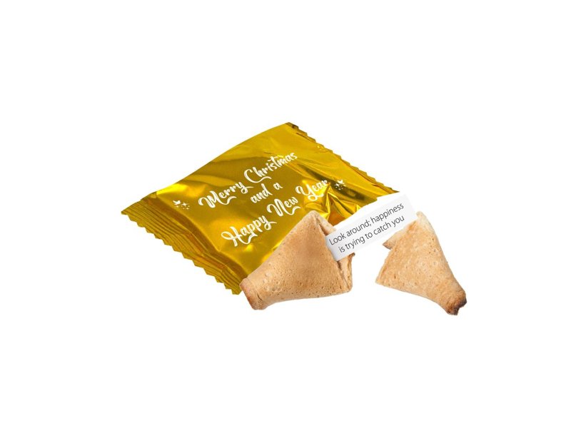 Gelukskoekje in folie