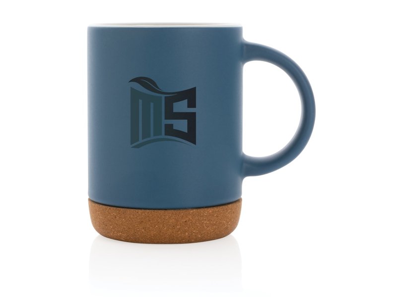 Keramische mok met kurken bodem Keramische mok met kurken bodem