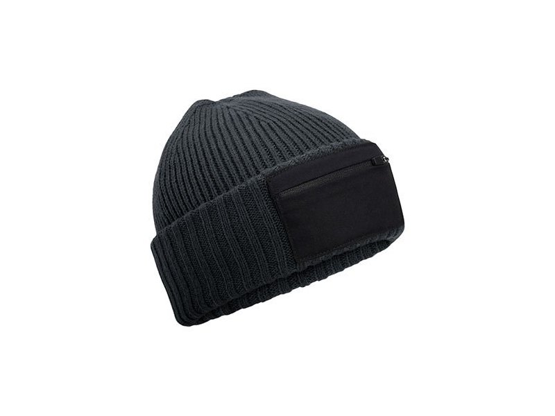 Beechfield - Zip Patch Beanie