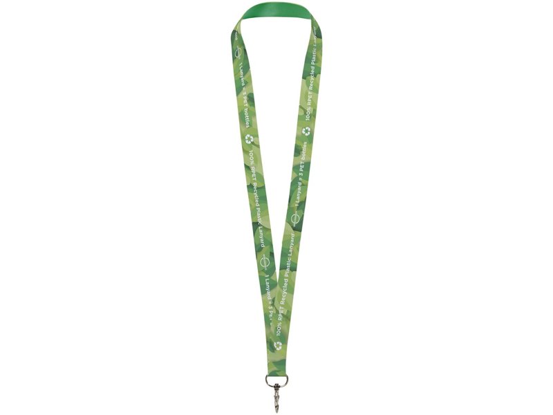 Lana gerecyclede PET lanyard - dubbelzijdige sublimatie