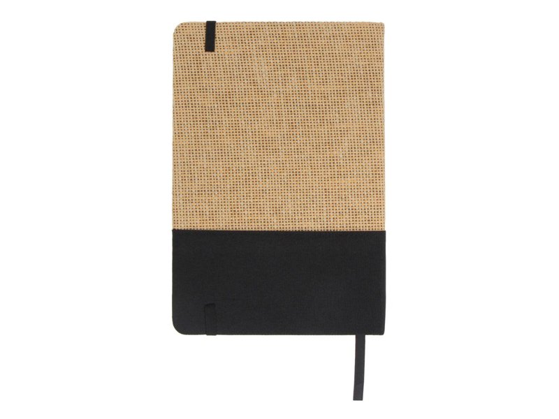 Notitieboek jute R-PET Notitieboek jute R-PET