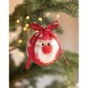 Kerstman sokken balornament SNUG M
