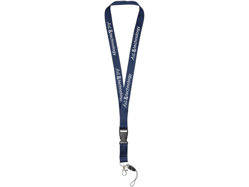Sagan lanyard met afneembare gesp en telefoonhouder