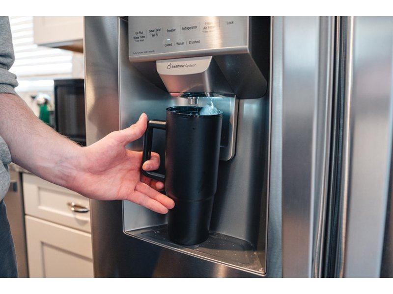 Tana Gerecyclede Plastic Tumbler met Handvat 900 ml - Duurzame Drinkfles | Totziens Promotions Tana Gerecyclede Plastic Tumbler met Handvat 900 ml - Duurzame Drinkfles | Totziens Promotions
