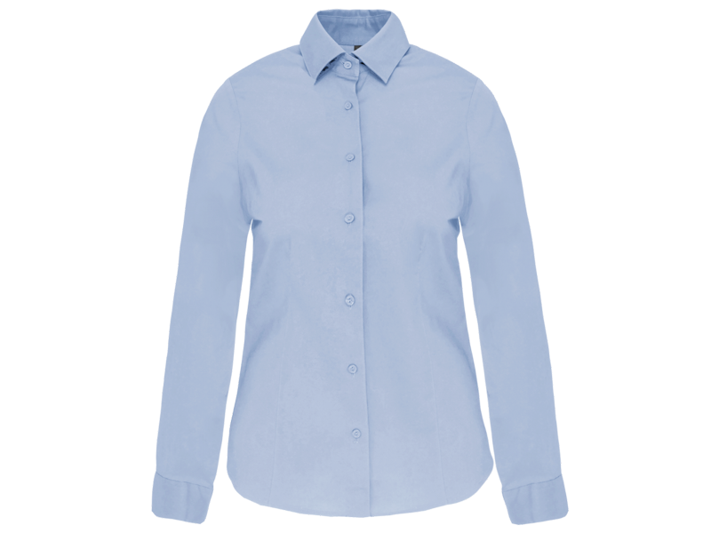 Kariban Dames stretch blouse lange mouwen Kariban Dames stretch blouse lange mouwen