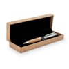 Metalen pen met kurk in geschenkverpakking Metalen pen met kurk in geschenkverpakking