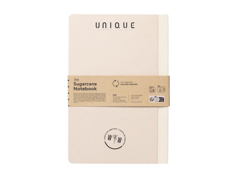 Sugarcane Notebook A5 notitieboek Sugarcane Notebook A5 notitieboek