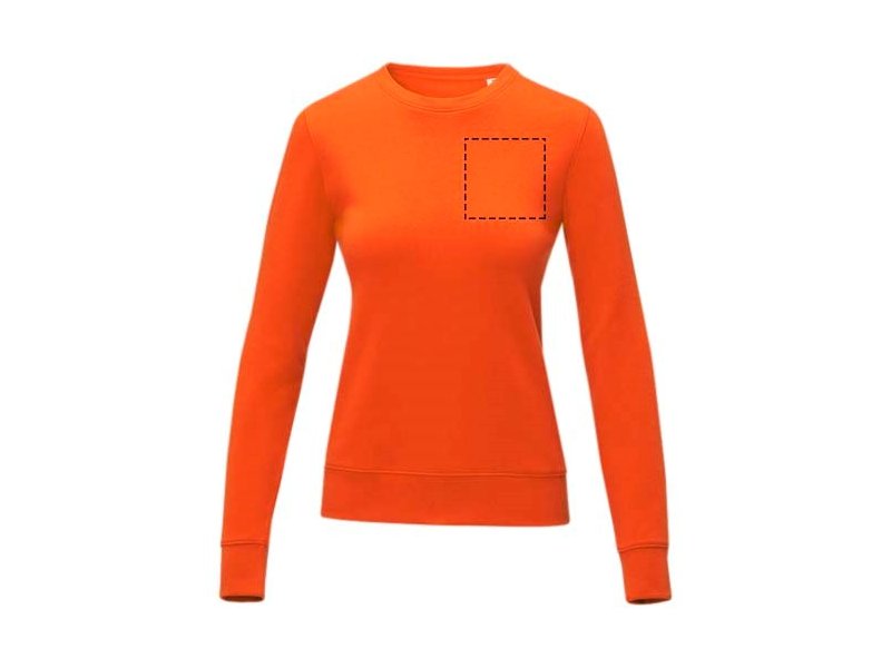 Zenon dames sweater met crewneck Zenon dames sweater met crewneck