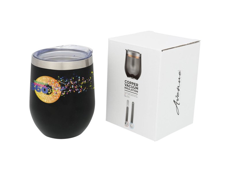 Corzo 350 ml koper vacuüm geïsoleerde beker