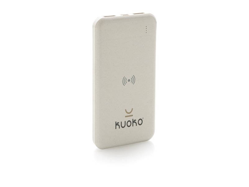RCS standaard recycled plastic wireless powerbank
