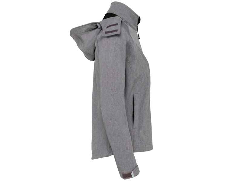Kariban Dames Afneembare hooded softshell jas