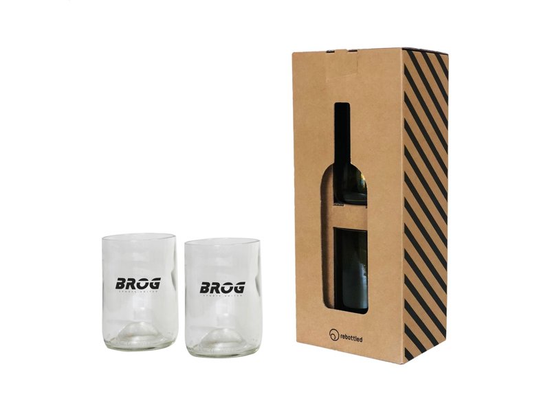 Rebottled® Tumbler 2-pack set glazen