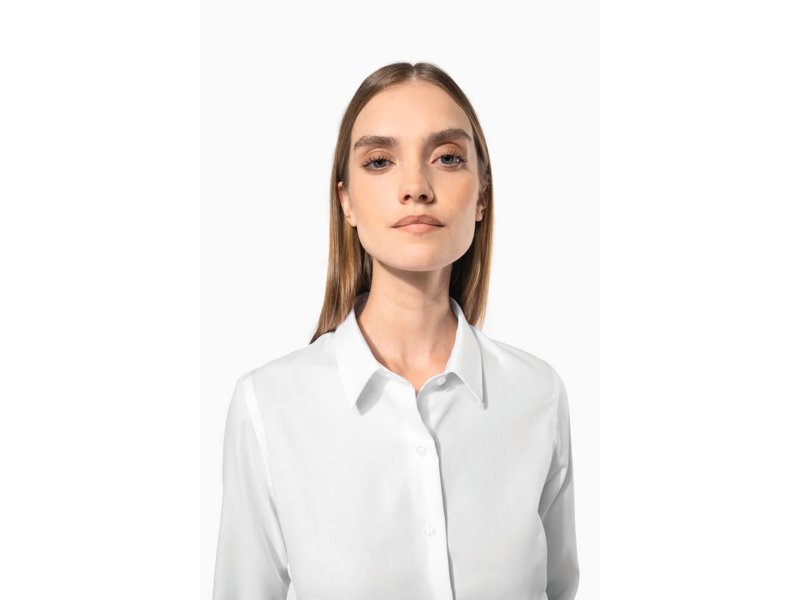Kariban Dames non-iron blouse lange mouwen Kariban Dames non-iron blouse lange mouwen
