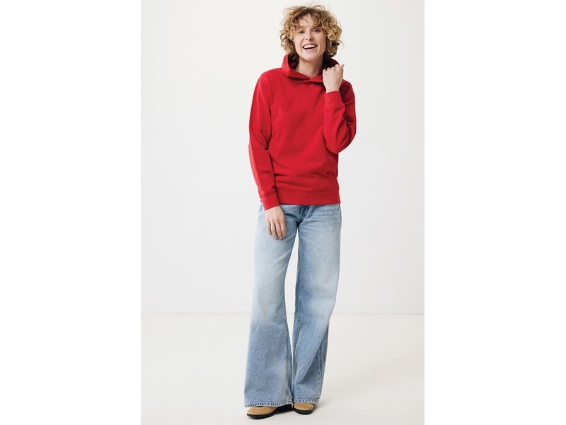 Iqoniq Yengo recycled katoen hoodie met steekzakken Iqoniq Yengo recycled katoen hoodie met steekzakken