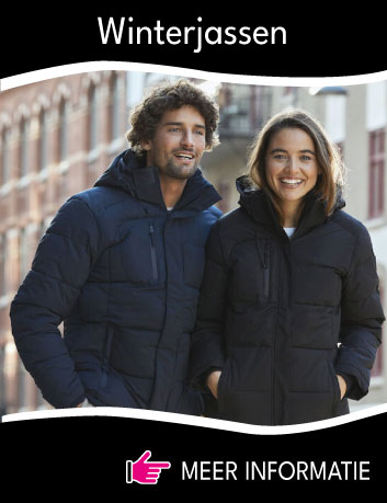 Winterjassen bestellen met logo opdruk of borduren
