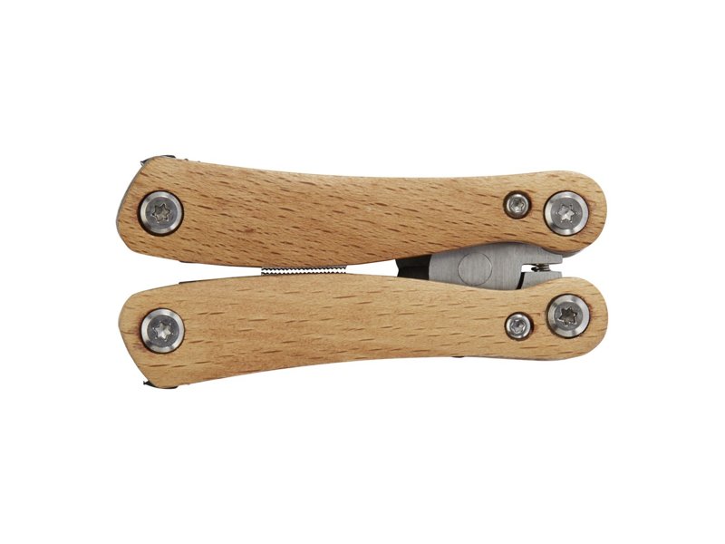 Anderson middelgrote houten multitool met 12 functies