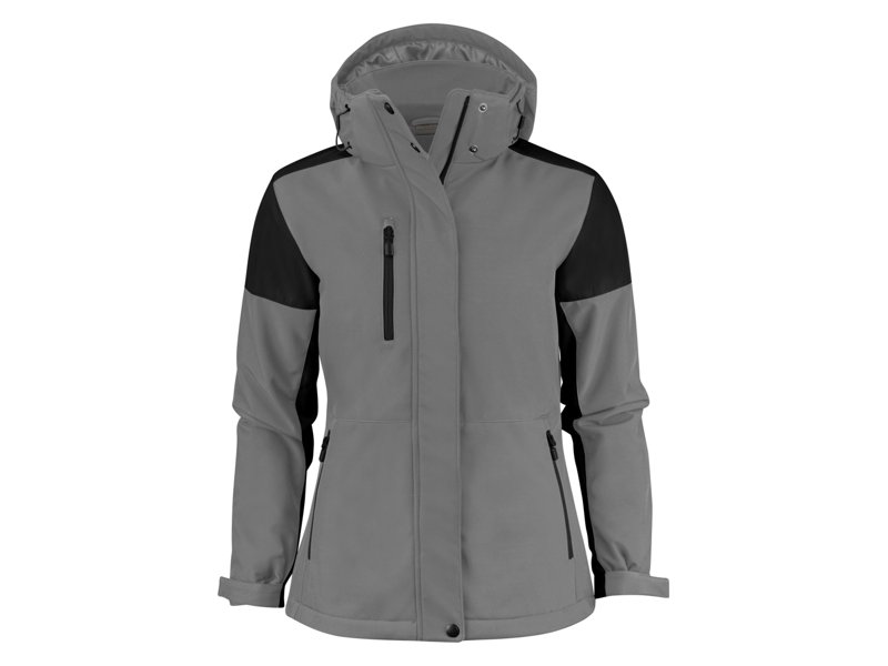 Printer Prime padded softshell damesjas