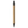 Ball pen bamboe met tarwestro