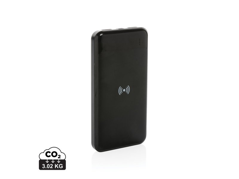 RCS standaard recycled plastic wireless powerbank RCS standaard recycled plastic wireless powerbank