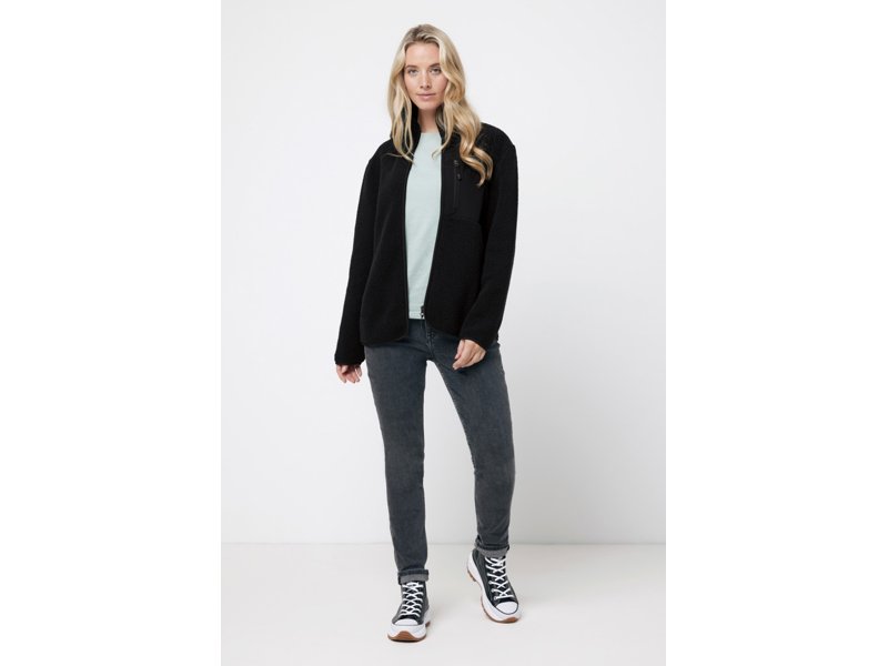 IQONIQ Diran gerecycled polyester pile-fleece jas