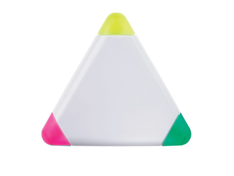Highlighter Triangle incl. Opdruk - Uniek Relatiegeschenk | Totziens Promotions