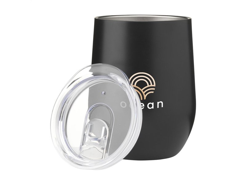 Huevo RCS Recycled Steel Cup 350 ml thermobeker Huevo RCS Recycled Steel Cup 350 ml thermobeker