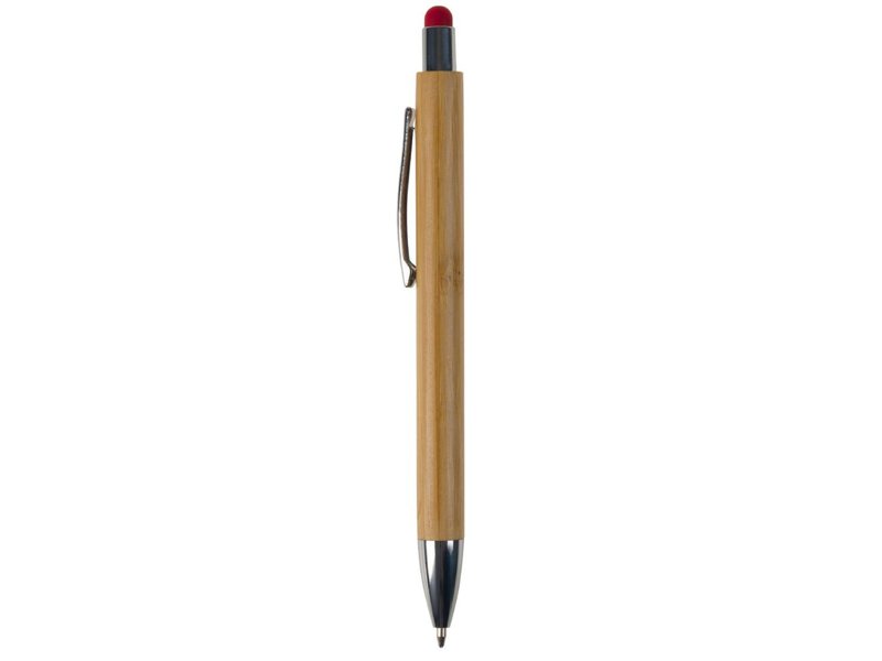 Balpen New York bamboe met stylus