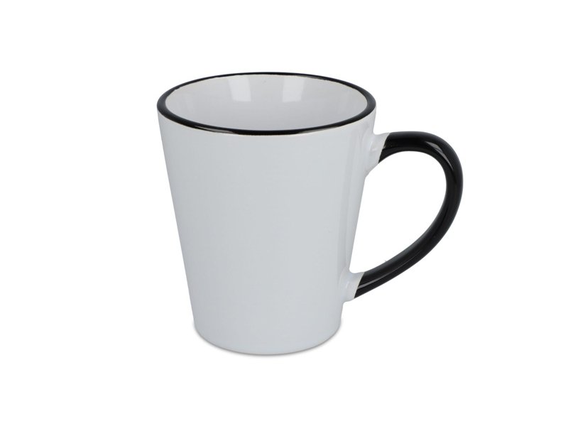 Mok subli Melbourne gekleurde rand & handvat 350ml