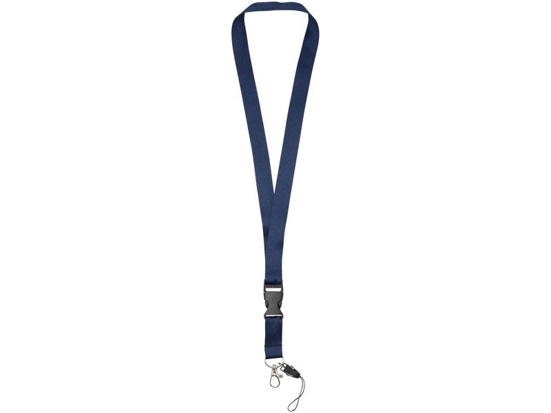 Sagan lanyard met afneembare gesp en telefoonhouder