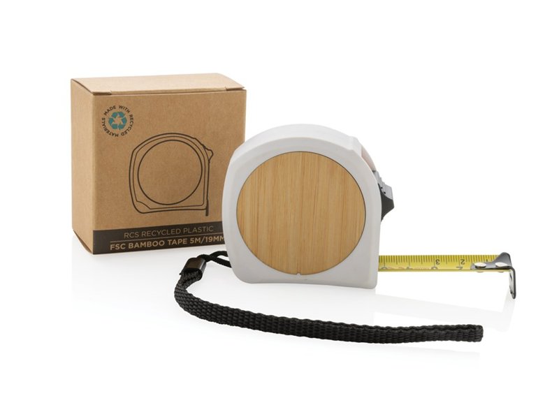 RCS gerecycled plastic bamboe rolmaat 5M/19mm RCS gerecycled plastic bamboe rolmaat 5M/19mm