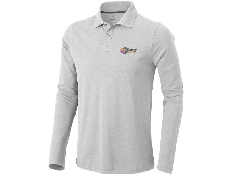 Lange mouwen heren polo » Elevate Oakville | Promotieartikelen