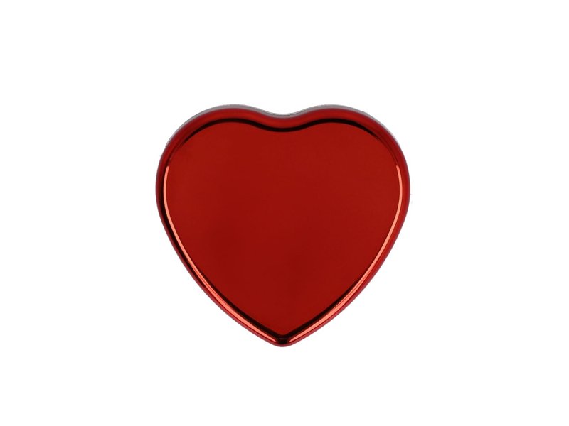 Platte metallic lippenbalsem in hartvorm Platte metallic lippenbalsem in hartvorm