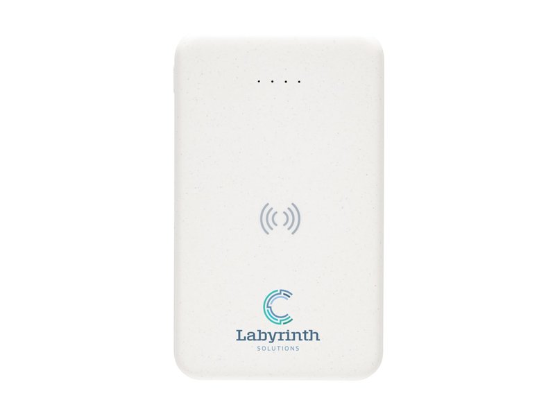 RCS gerecycled plastic 5.000 mAh 5W draadloze powerbank