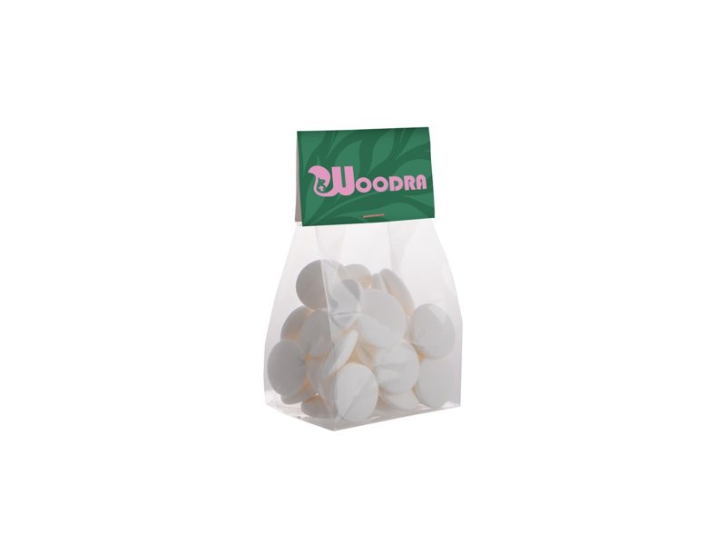 Blokzakje kopkaartje 100 gram snoep