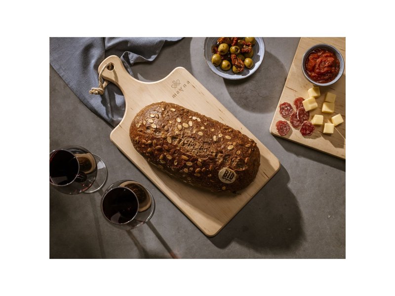 Alder Wood Cutting Board Handle EU snijplank