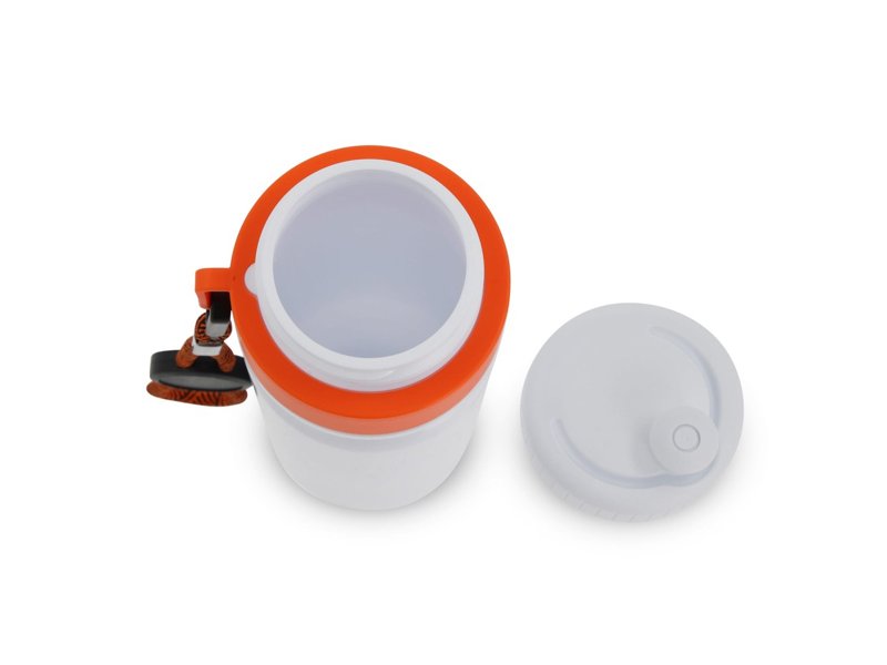 Sportfles met rand en koord 750ml Sportfles met rand en koord 750ml