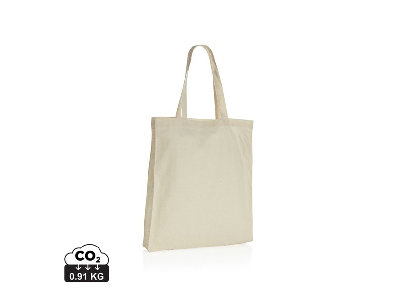 Impact AWARE™ gerecycled katoenen draagtas met bodem 145gsm Impact AWARE™ gerecycled katoenen draagtas met bodem 145gsm