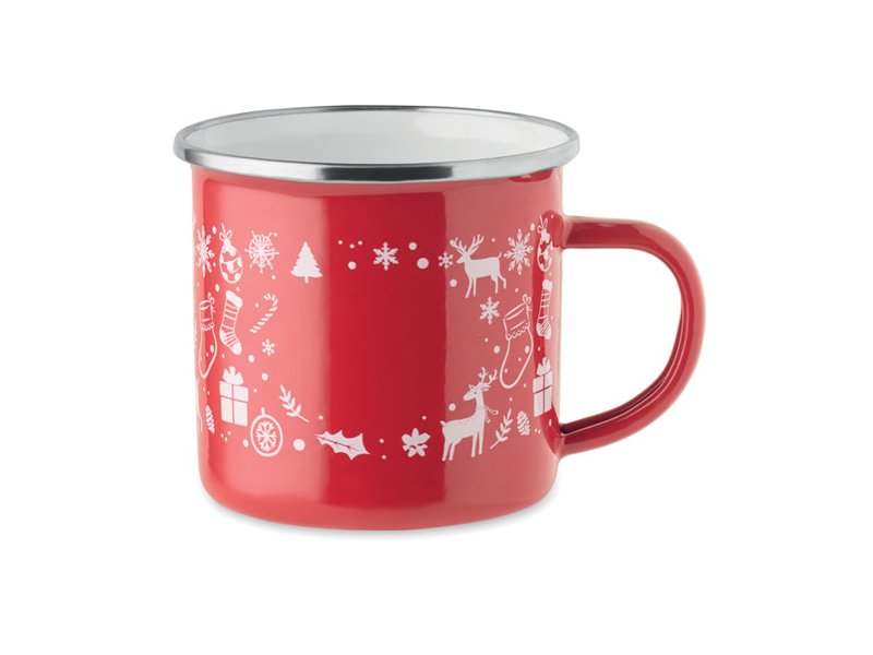 Kerst emaille mok 300ml SEASOMEL