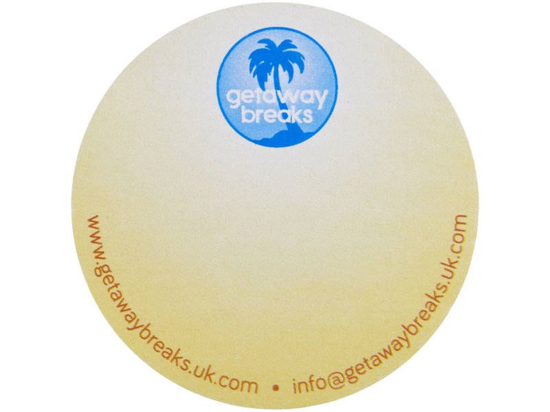 Sticky-Mate® cirkelvormige gerecyclede sticky notes Sticky-Mate® cirkelvormige gerecyclede sticky notes